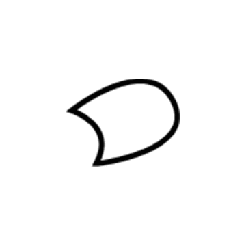 GM 96661554 Wiper Arm Cap 96661554 GM Wiper Arm Cap Illustration 1 of 1