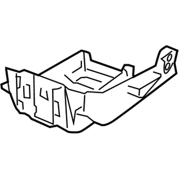 GM 25924144 Battery Tray 25924144 GM Battery Tray Illustration 1 of 1