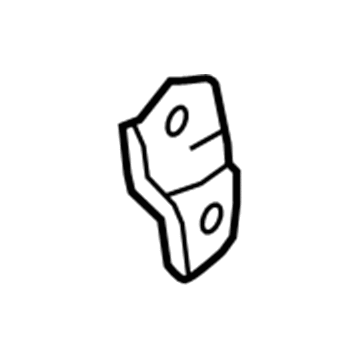 23105556 GM Bracket, Driver Side Illustration 1 of 1