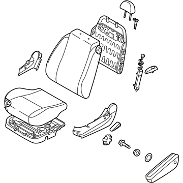 Pontiac 96960050 Seat Assembly