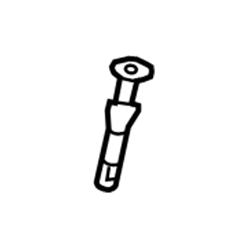 GM 20984704 Headrest Guide, Titanium, Rear Passenger Side 20984704 GM Headrest Guide, Titanium, Rear Passenger Side Illustration 1 of 1