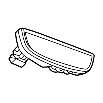 Chevy 13558190 Mirror Inside