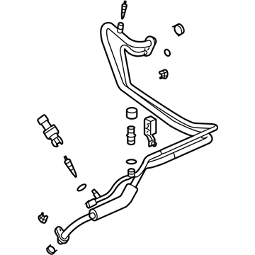 Buick LaCrosse A/C Hose - 15258004