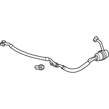 Cadillac 85037983 Front A/C Line