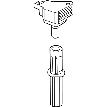 GM 12673523 Ignition Coil 12673523 GM Ignition Coil Illustration 1 of 1