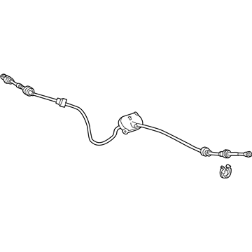 GM 42725139 Control Cable 42725139 GM Control Cable Illustration 1 of 1