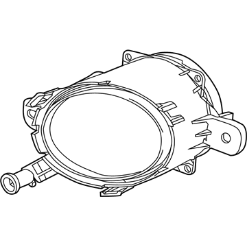 Saturn 94708774 Fog Lamp Assembly