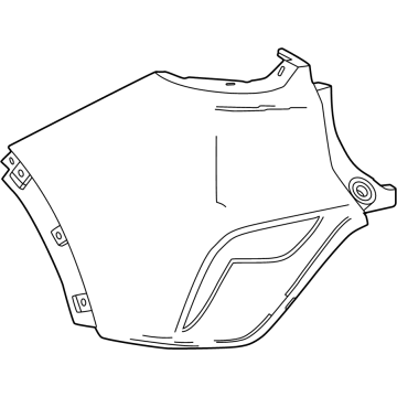Buick Envista Bumper - 42870780