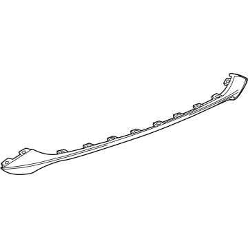 GM 42772529 Plate, Front And Rear Bumper/Fascia Face, Lower 42772529 GM Plate, Front And Rear Bumper/Fascia Face, Lower Illustration 1 of 1