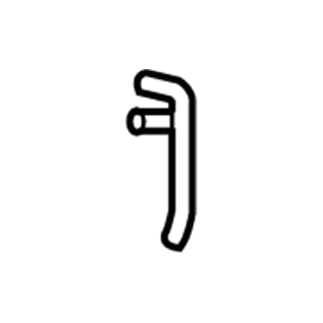 GM 10398414 Handle, Outside Bracket, Rear Passenger Side 10398414 GM Handle, Outside Bracket, Rear Passenger Side Illustration 1 of 1