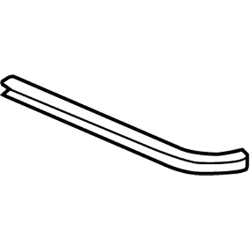 GM 15016963 Center Track, Passenger Side 15016963 GM Center Track, Passenger Side Illustration 1 of 1