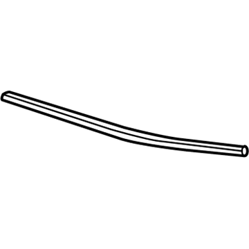 GM 15840878 Upper Track, Rear Passenger Side 15840878 GM Upper Track, Rear Passenger Side Illustration 1 of 1