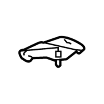 GM 25879382 Upper Track Upper Support 25879382 GM Upper Track Upper Support Illustration 1 of 1