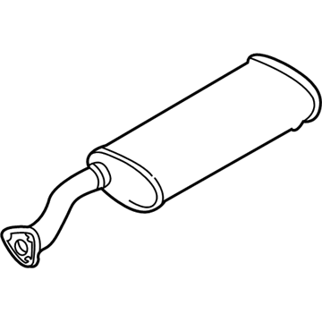Chevy 15026242 Muffler
