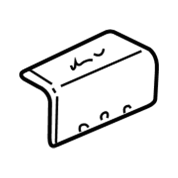 Cadillac 12493079 Side Cover