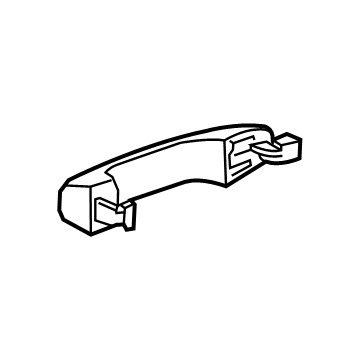 Chevy Exterior Door Handle - 13526759