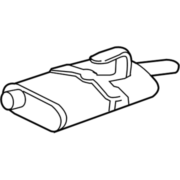 Chevy 22614984 Muffler