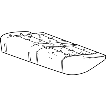 GMC Hummer EV SUV Seat Cushion - 85667378