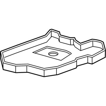 GM 15080344 Battery Tray 15080344 GM Battery Tray Illustration 1 of 1