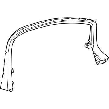 Chevy 85124080 Window Trim