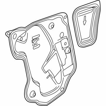 Chevy 85129130 Water Deflector