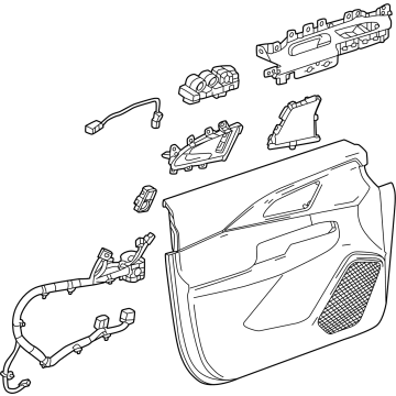 Chevy 85016960 Door Trim Panel
