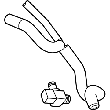 Cadillac ATS Brake Booster Vacuum Hose - 22951282