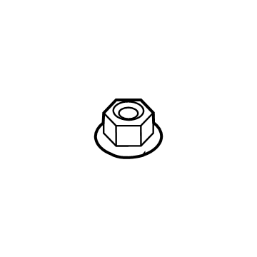 Chevy 11546366 Diagonal Brace Nut