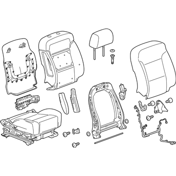 Cadillac 84170643 Seat Assembly