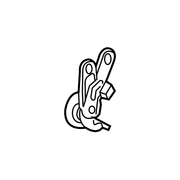 GM 84171187 Assist Spring, Driver Side 84171187 GM Assist Spring, Driver Side Illustration 1 of 1