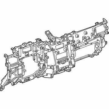 85045658 GM Carrier, Instrument Panel Illustration 1 of 1