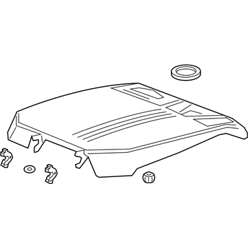 25202814 GM Engine Cover Illustration 1 of 1