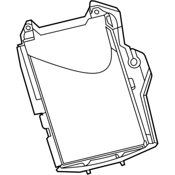 GM 23428552 Air Inlet Duct, Passenger Side 23428552 GM Air Inlet Duct, Passenger Side Illustration 1 of 1