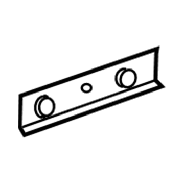 10302935 GM Rear Floor Pan Anchor Plate Illustration 1 of 1