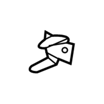 GM 21020632 Rear Body Panel Retainer 21020632 GM Rear Body Panel Retainer Illustration 1 of 1