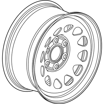 Chevy 84927607 Wheel, Steel