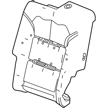 Chevy 26497875 Seat Back Pad