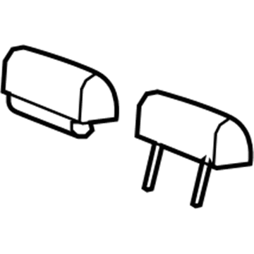 Chevy 20758015 Headrest