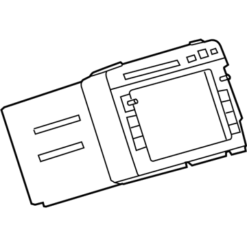 25925597 GM Radio Illustration 1 of 1