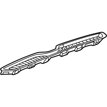 GM 42517238 Air Vent Grille 42517238 GM Air Vent Grille Illustration 1 of 1