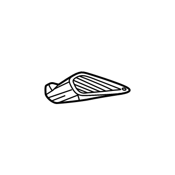 GM 42657086 Air Vent Grille, Passenger Side 42657086 GM Air Vent Grille, Passenger Side Illustration 1 of 1