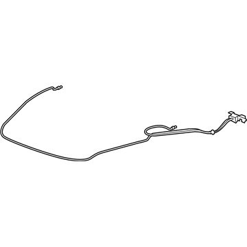 Chevy Corvette Hood Release Cable - 23289423