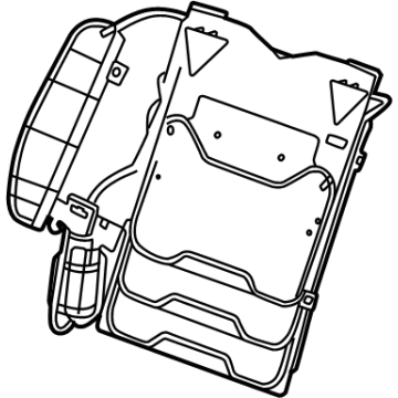 Cadillac 13558038 Lumbar Support