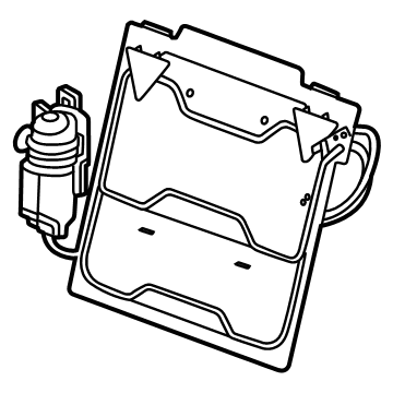 Cadillac 13547434 Lumbar Support