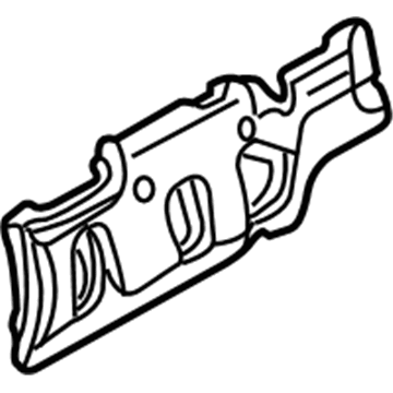 15693719 GM Side Panel, Rear Inner Driver Side Illustration 1 of 1