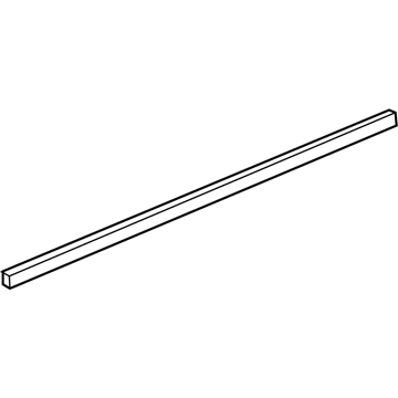 GM 22832436 Body Side Molding, Front Driver Side 22832436 GM Body Side Molding, Front Driver Side Illustration 1 of 1