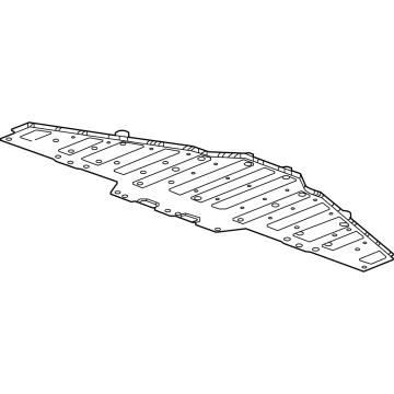 GM 85537427 Rear Reinforcement 85537427 GM Rear Reinforcement Illustration 1 of 1