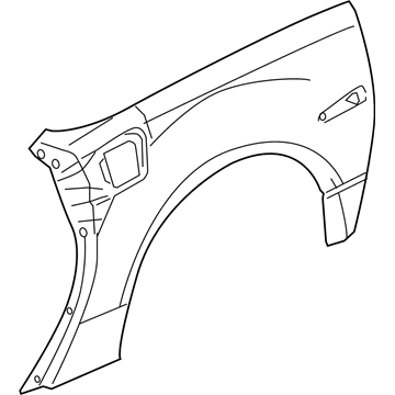 Chevy 22813552 Quarter Panel