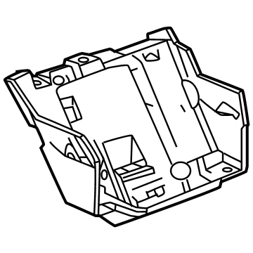 GM 26410177 Compartment Assembly-Front Floor Console Front 26410177 GM Compartment Assembly-Front Floor Console Front Illustration 1 of 1