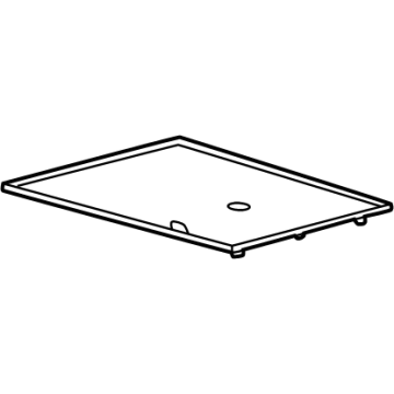 GM 26368634 Liner-Front Floor Console Center Compartment *Backen Blackk 26368634 GM Liner-Front Floor Console Center Compartment *Backen Blackk Illustration 1 of 1